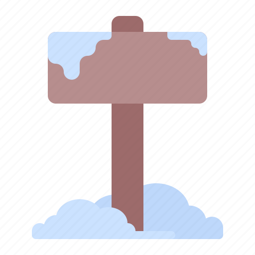 Sign, snow, board, winter icon - Download on Iconfinder