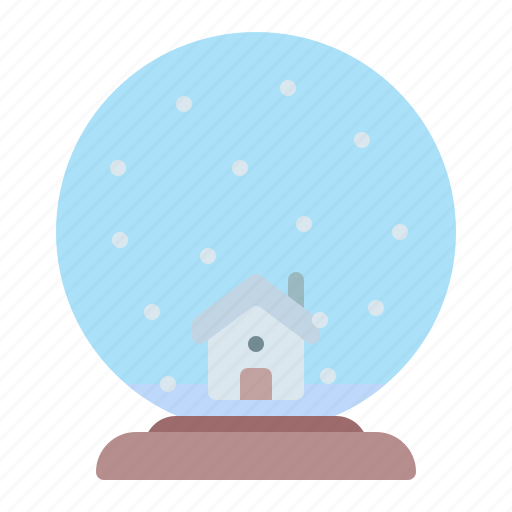 Snow, globe, winter, ornament icon - Download on Iconfinder