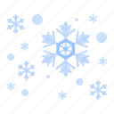 cold, snow, snowflake, winter