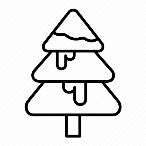 Winter tree, christmas tree, decoration, forecast, weather, nature icon - Download on Iconfinder