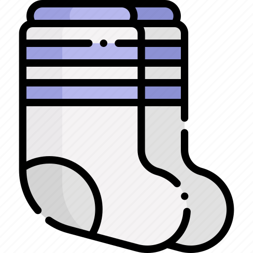Socks, warm, winter, fashion, underwear icon - Download on Iconfinder