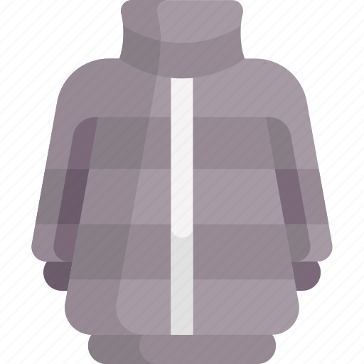 Jacket, puffer coat, garment, clothing, coat, winter, overcoat icon - Download on Iconfinder