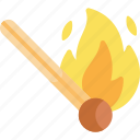 match, matchstick, matches, flame, fire flame, fire, burning, miscellaneous