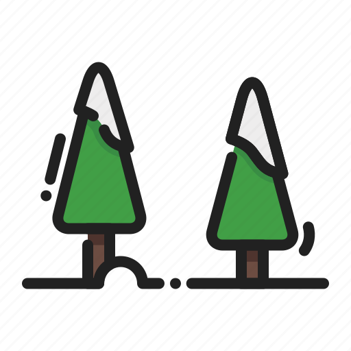 Forest, nature, ecology, tree, winter icon - Download on Iconfinder