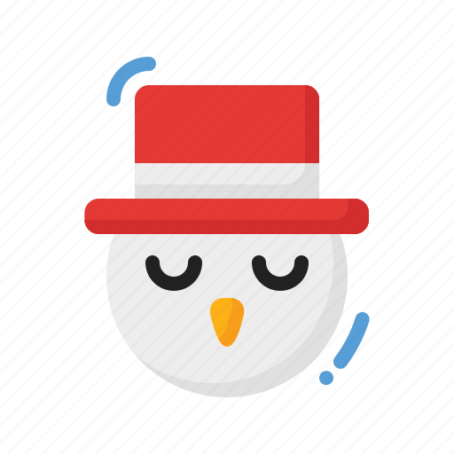Head, snowman, holiday, winter, christmas icon - Download on Iconfinder