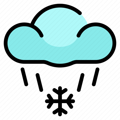 Blizzard, snow storm, snowfall, snow, cloud, rain, storm icon - Download on Iconfinder