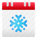 event, calendar, winter