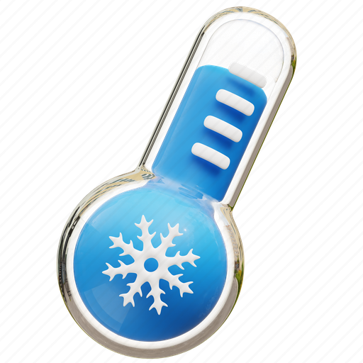 Temperature, celsius, fahrenheit, cold, winter, thermometer, weather 3D illustration - Download on Iconfinder