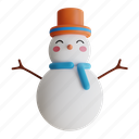 snowman, snow, man, snow man, cold, christmas, xmas, decoration, snowflake