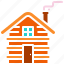 cabin, chimney, cottage, winter, wood, wooden, hygge 