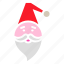 beard, cap, christmas, claus, gift, new year, santa 