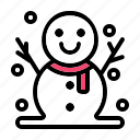 snowman, xmas, holiday, decoration, man, christmas, winter