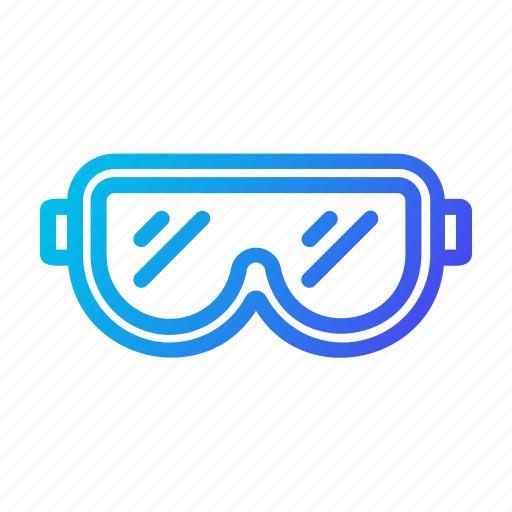 Goggle, eyeglasses, glasses, vision, eye, see, view icon - Download on Iconfinder