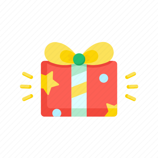 - present, gift, box, surprise, celebration, christmas, decoration icon - Download on Iconfinder