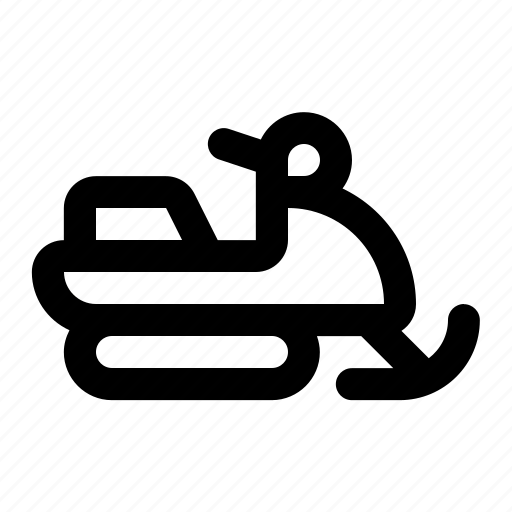 Snowmobile, winter, sport, vehicle, tranportation icon - Download on Iconfinder
