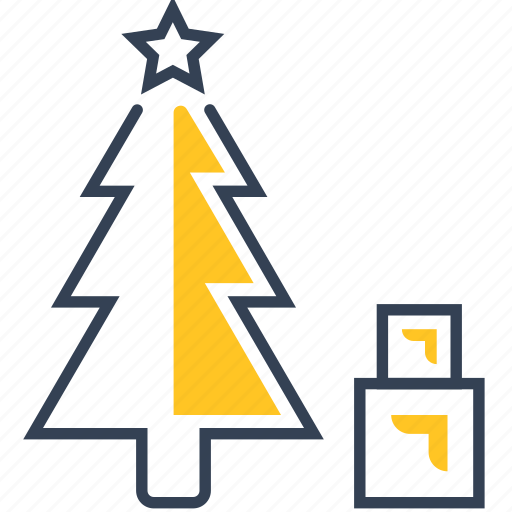 Fir, gifts, new, tree, winter, year icon - Download on Iconfinder