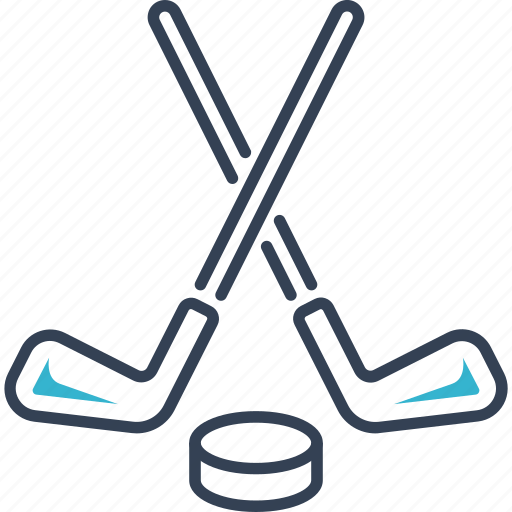 Hockey, puck, putter, sport, winter icon - Download on Iconfinder