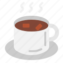 cocoa, coffee, mug, steam, tea