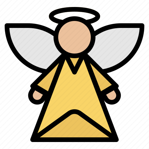Angel, christmas, wings, xmas icon - Download on Iconfinder