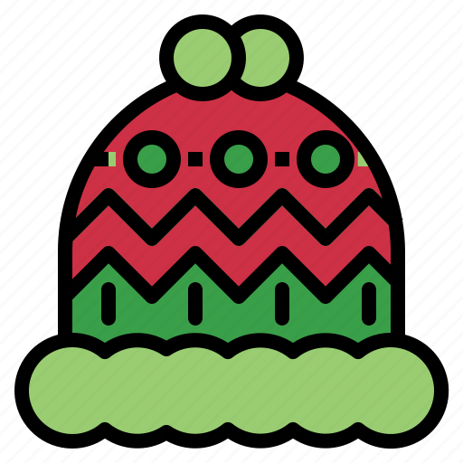 Christmas, clothing, cold, hat, winter, wool icon - Download on Iconfinder