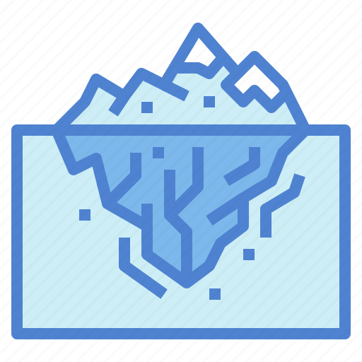 Ice, iceberg, nature, polar icon - Download on Iconfinder
