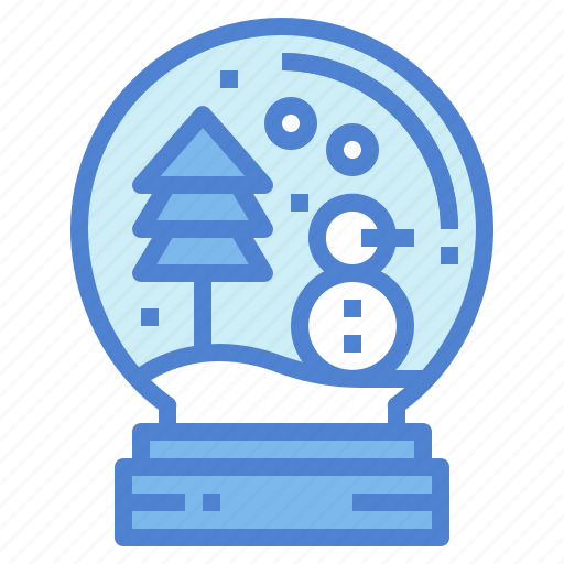 Christmas, globe, ornament, snow icon - Download on Iconfinder