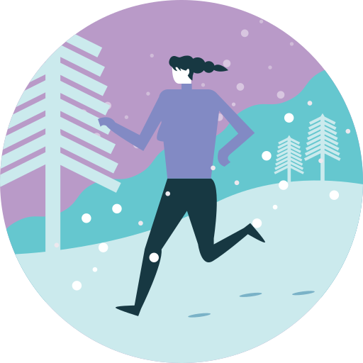 Active, activity, run, sport, warm, winter, workout icon - Free download