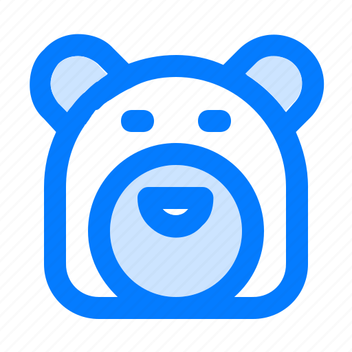 Animal, animals, bear, teddy, wild, zoo icon - Download on Iconfinder
