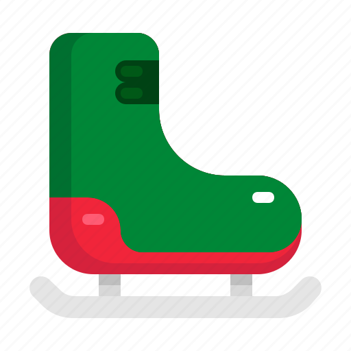 Skating, christmas, shoe, ice, winter icon - Download on Iconfinder
