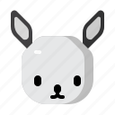 avatar, winter, character, animal, christmas, rabbit