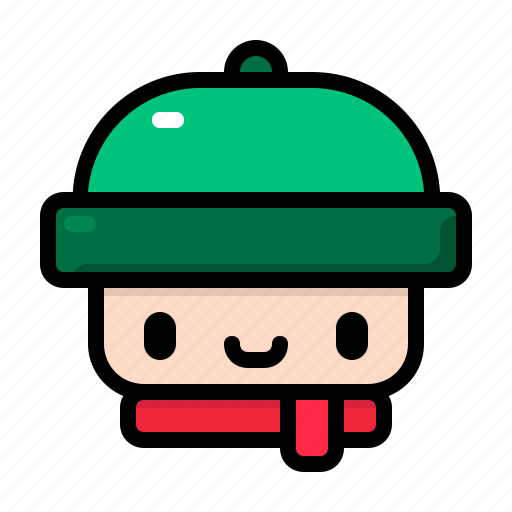 Avatar, outfit, winter, ski, christmas, character, hat icon - Download on Iconfinder