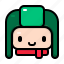 avatar, trapper, outfit, winter, christmas, character, hat 