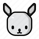 avatar, rabbit, winter, animal, christmas, character