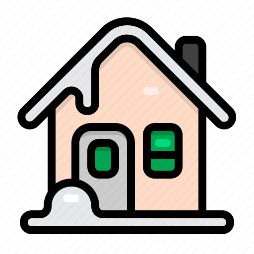 Winter, snow, house, home, christmas icon - Download on Iconfinder