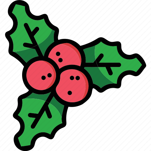 Christmas, holly, xmas icon, decoration, holiday icon icon - Download on Iconfinder