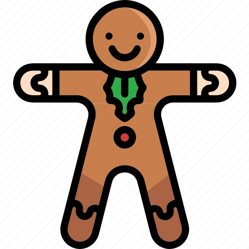 Christmas, gingerbread, man, xmas icon, decoration, holiday icon icon - Download on Iconfinder