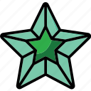 star, christmas, gift, new year, star icon, decoration icon 