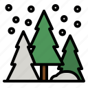 pine, forest, wood, tree, christmas