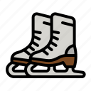 skating, ice, skate, winter