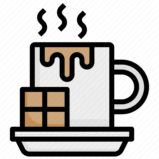 Hot, chocolate, drink, food, and, restaurant, tea icon - Download on Iconfinder