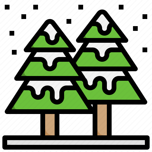 Pine, forest, pines, trees, nature, woods, landscape icon - Download on Iconfinder