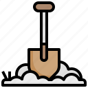 shovel, farm, worker, shovels, farming, and, gardening, dig, tool