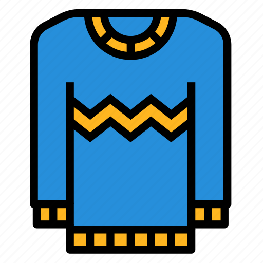 Cloth, cold, fashion, sweater, winter icon - Download on Iconfinder