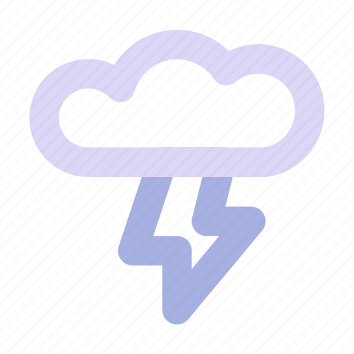 Thunder, rain, weather, winter icon - Download on Iconfinder