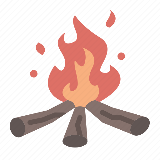Camping, cold, fire, flame, hot, light, warm icon - Download on Iconfinder