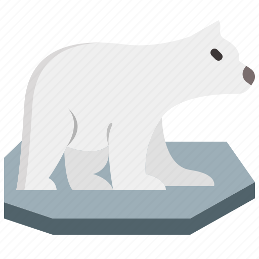 Animal, bear, cold, ice, nature, polar, winter icon - Download on Iconfinder