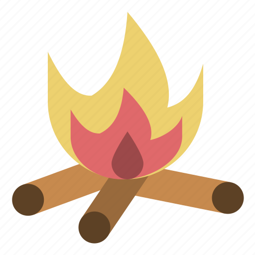 Winter, bonfire, campfire, fire, flame, camping, camp icon - Download on Iconfinder
