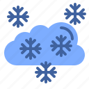 winter, snowy, weather, cloud, forecast