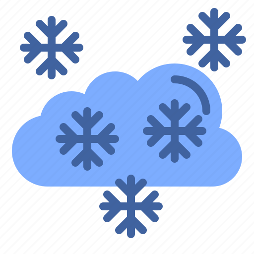 Winter, snowy, weather, cloud, forecast icon - Download on Iconfinder