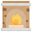 fireplace, chimney, living, room, winter, furniture, and, household, warm 